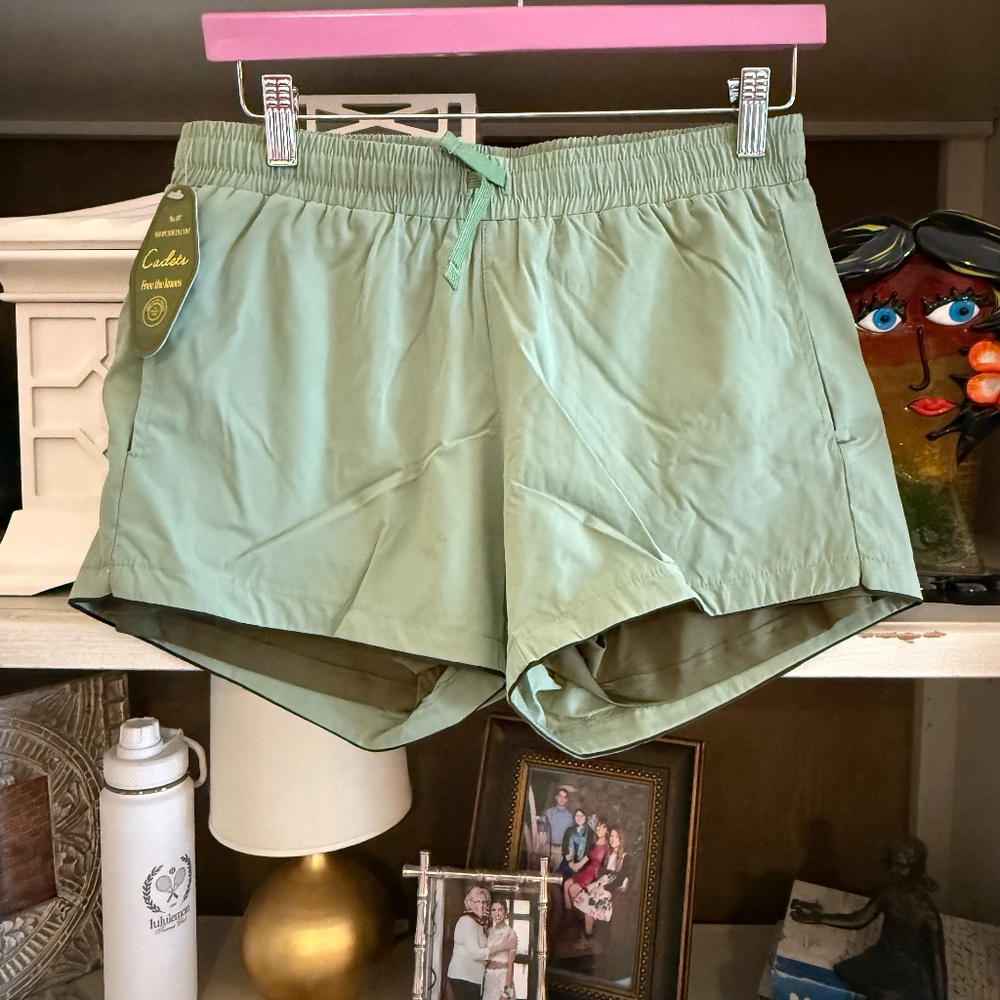 Cadets Men’s Swim Trunks in Green SZ XS NWT